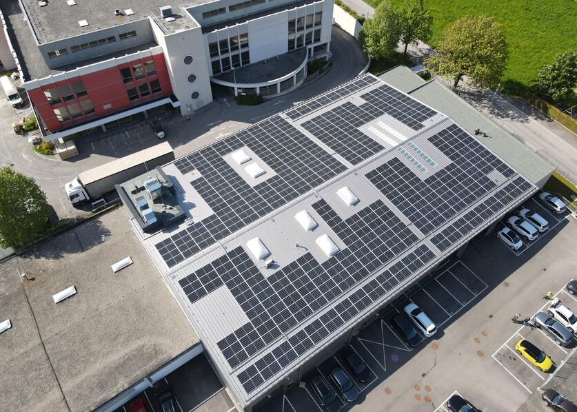 Photovoltaic project car dealership Staber Spittal
